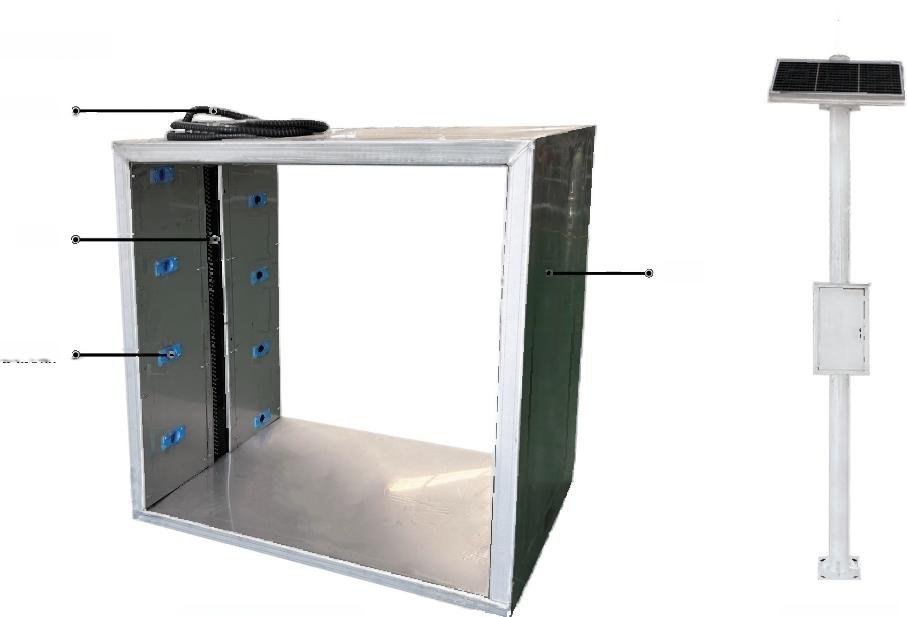 超声波明渠测流箱